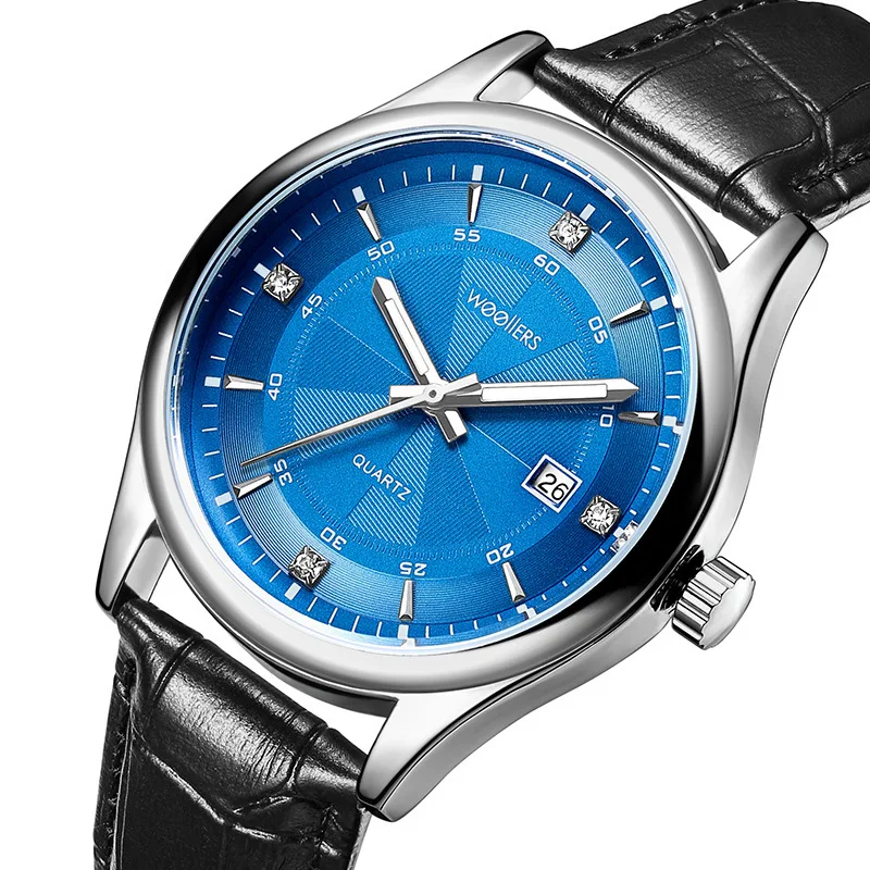 2019 Топ бренд Роскошные мужские часы 30 м Водонепроницаемые Дата спортивные