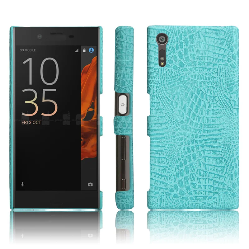 Чехол из крокодиловой кожи для Sony Xperia XZ X Z противоударный чехол F8331 F8332