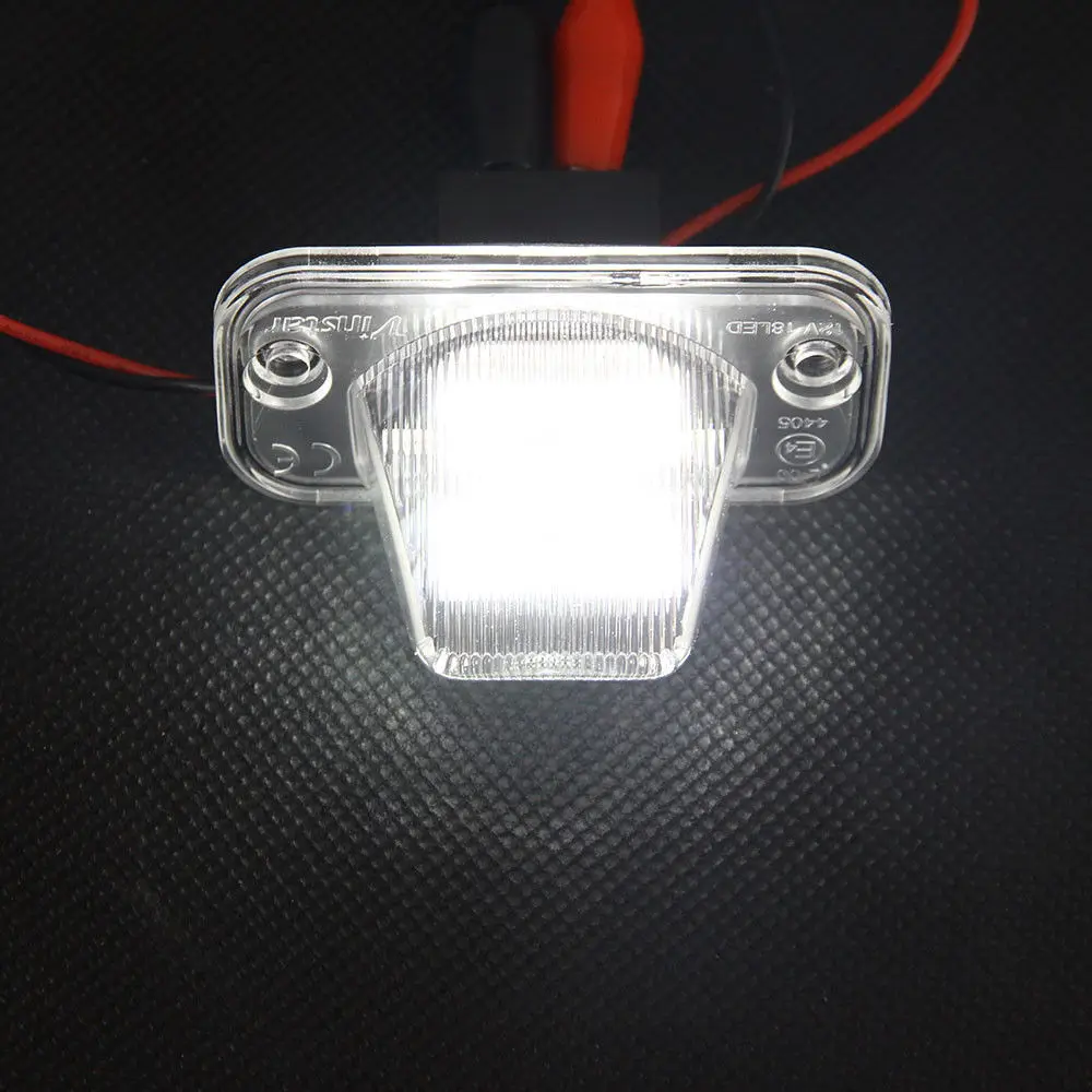 2 шт. 18SMD светильник ний светодиодный номерной знак освещение лампа для VW