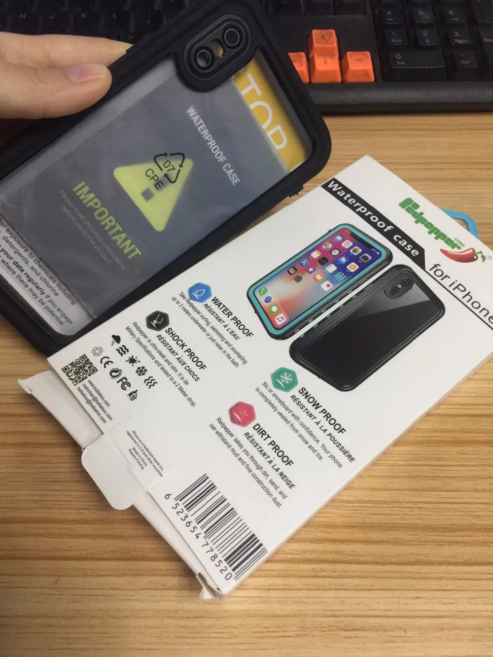 Водонепроницаемый чехол Redpepper IP69K для iphone 11/11 Pro/11 PRO Max XR XS MAX подводный 3 м водонепроницаемый противоударный жесткий чехол