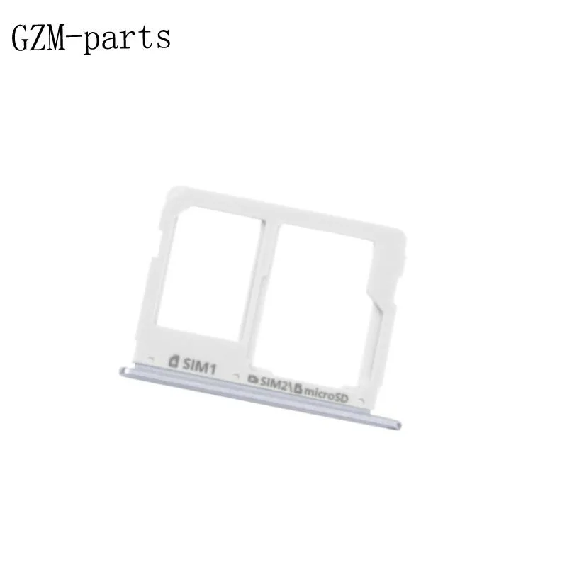 Gzm-части 1 шт один/две sim-карты лоток для карт памяти Micro SD слот для samsung Galaxy A3 A310 A5 A510 A7 A710 держатель для чтения карт