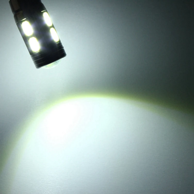 Автомобильный светодиодный Canbus T10 10 SMD 5630 W2.1x9.5d W5W 192 194 белый клиновидный