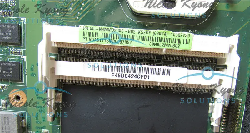 100% рабочий 60-N4MMB2000 60-N4MMB2000-B02 69N0L2M20B02 материнская плата HD5470 512M DDR3 VRAM для ноутбука ASUS
