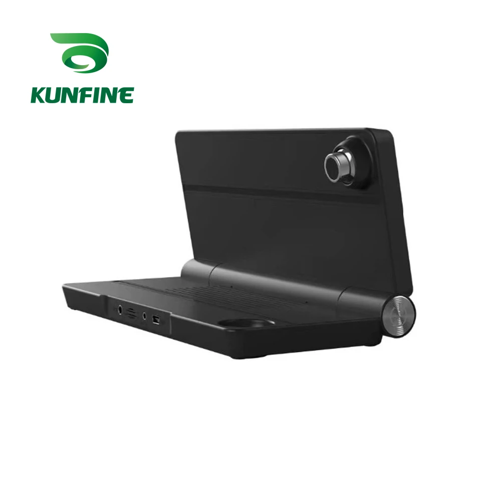 Видеорегистратор-зеркало KUNFINE 10 дюймов Android GPS Navi Автомобильный видеорегистратор