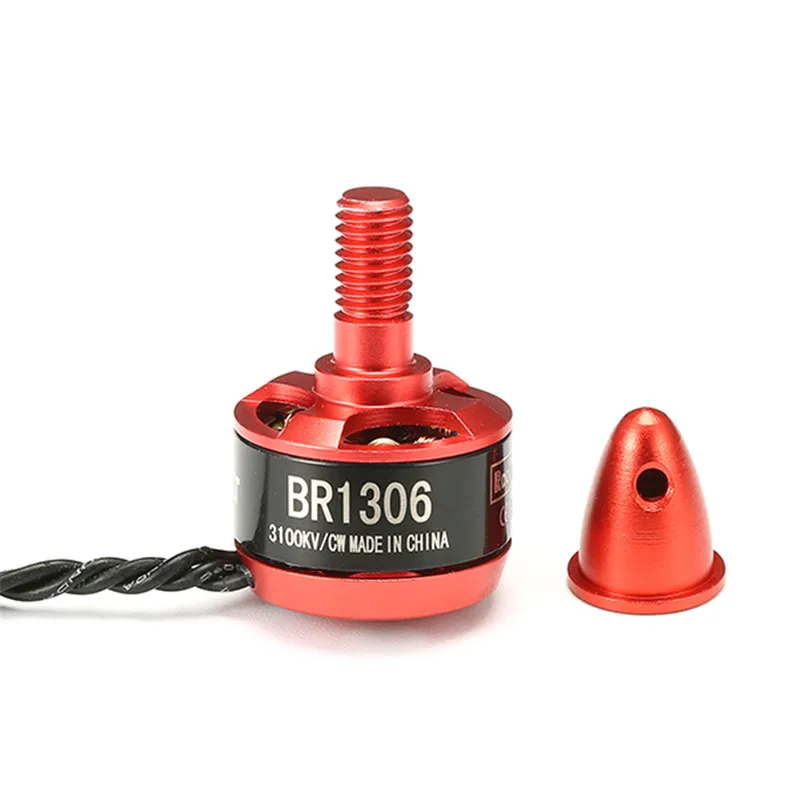 Racerstar 1306 BR1306 Racing Edition 3100KV 1 2S CW/CCW бесщеточный двигатель для 150 180 200 многороторных