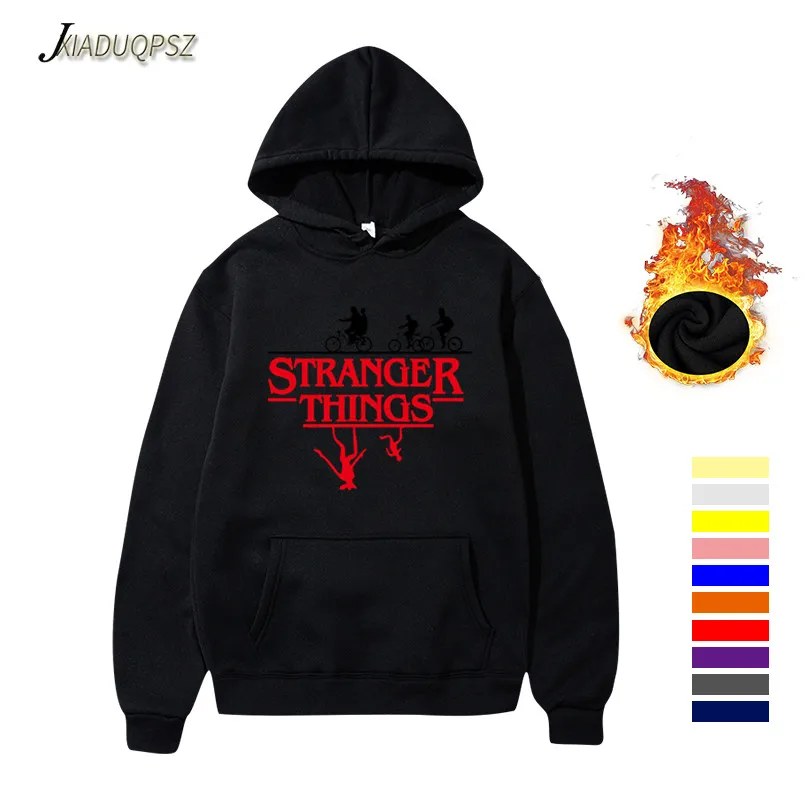 Новый Stranger Thing с капюшоном (верх и низ) раздел Для мужчин/wo мужчин капюшон м/ф &quotShow