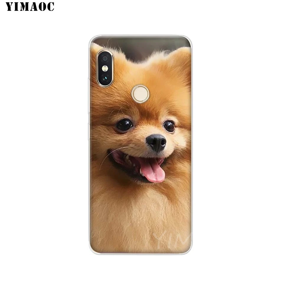 YIMAOC Pomeranian dogs Soft TPU Case for Xiaomi Redmi 6 4X 5A 4A S2 Note 4 5 Pro Plus Mi 8 9 SE A2 A1 MiX 2S MAX 3 |