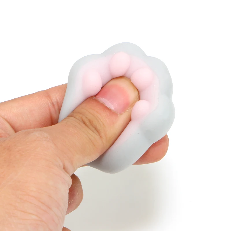 Новый оригинальный японский отпечаток лапки щенка Mochi Squeeze растягивающийся каваи