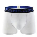 Трусы-боксеры мужские шелковые, хлопковые шорты с принтом, с U-образным выпуклым мешочком, пикантные мягкие шорты, нижнее белье для геев