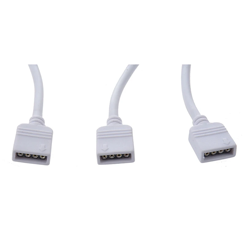 IG-LED полосы RGB 4 Pin Female to 2 разъем сплиттер кабель Белый 30 см | Электроника