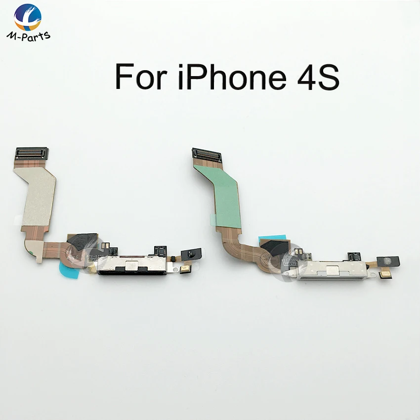 Гибкая док станция для зарядки iPhone 4 4S 5 5S 5C SE белая черная высокое качество