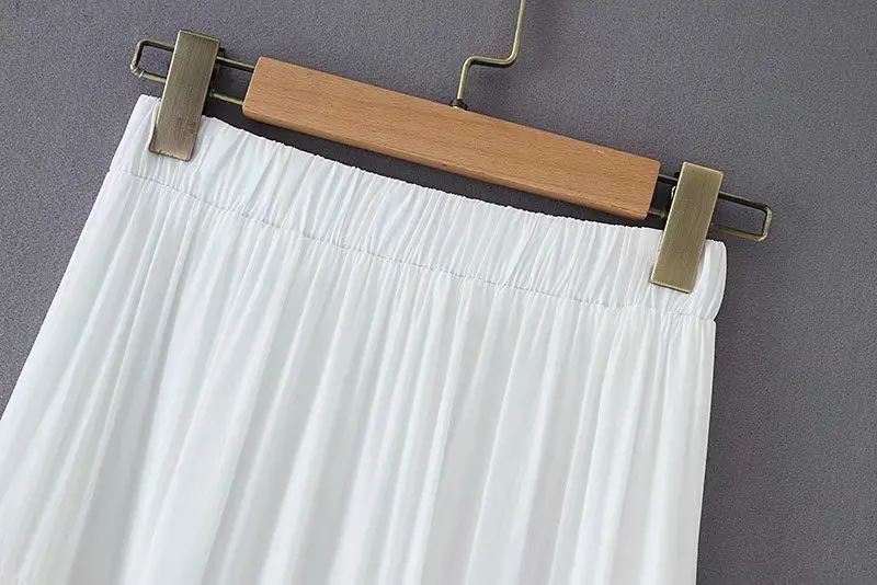 New arrival TB50-19121 European and American Fashion Folded Laminated Half Skirt | Женская одежда