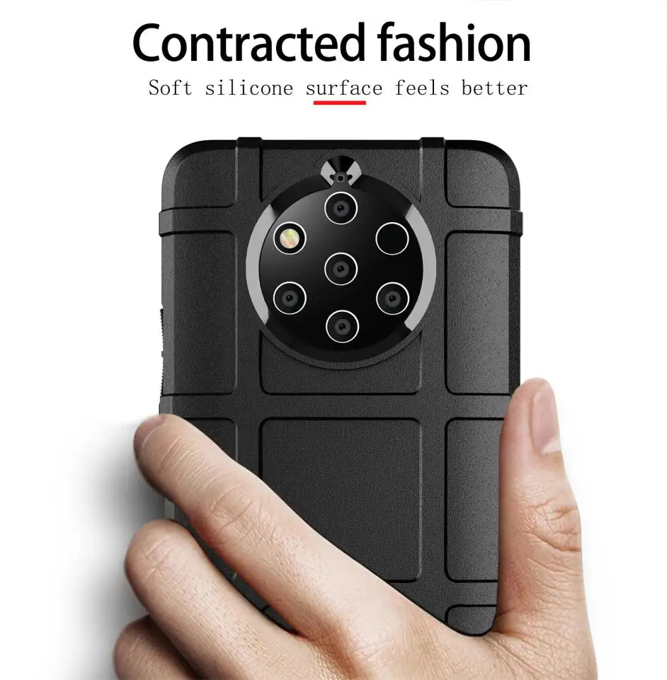 Для Nokia 4 2/1 Plus /9 PureView чехол Модный противоударный мягкий Силиконовый ТПУ защитный