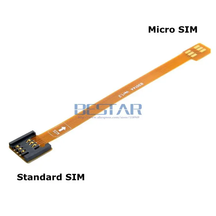 

Удлинитель для Micro SIM-карт, 10 см, 0,1 м