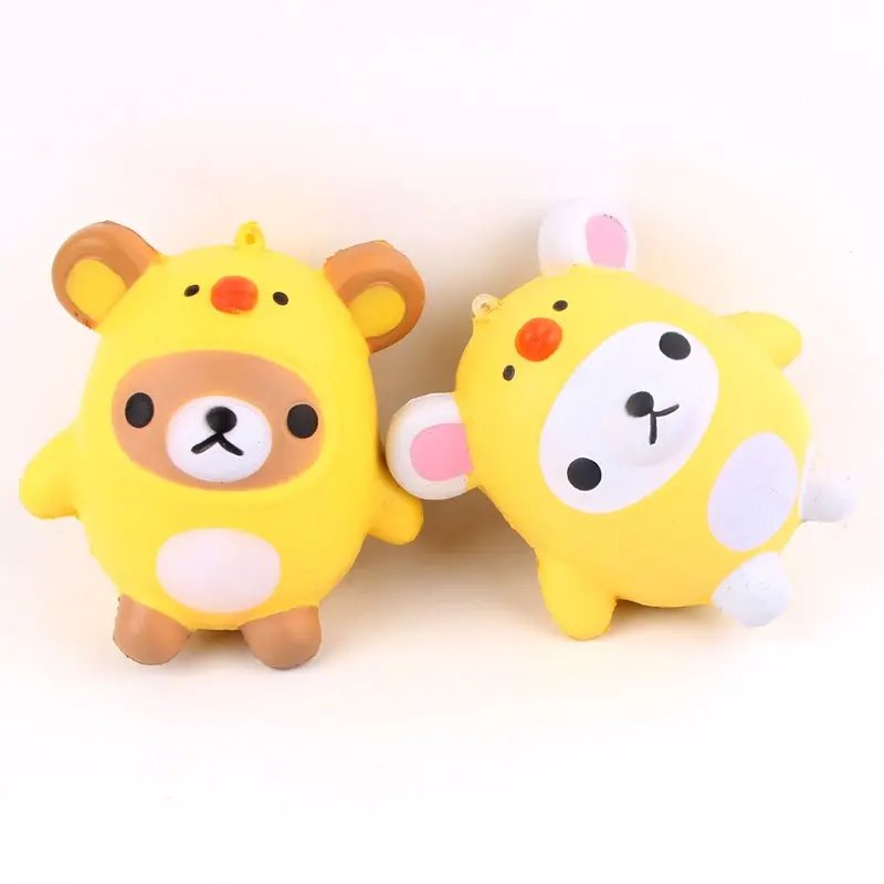 Новинка 2018 милый Сжимаемый куриный чокер Jumbo Kawaii медленно Восстанавливающий