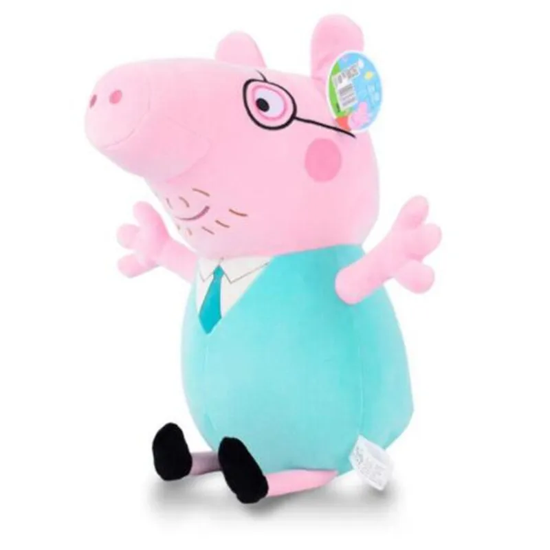 Peppa pig игрушки Джордж pepa Pig Семейные Плюшевые 19 см мягкие куклы вечерние украшения