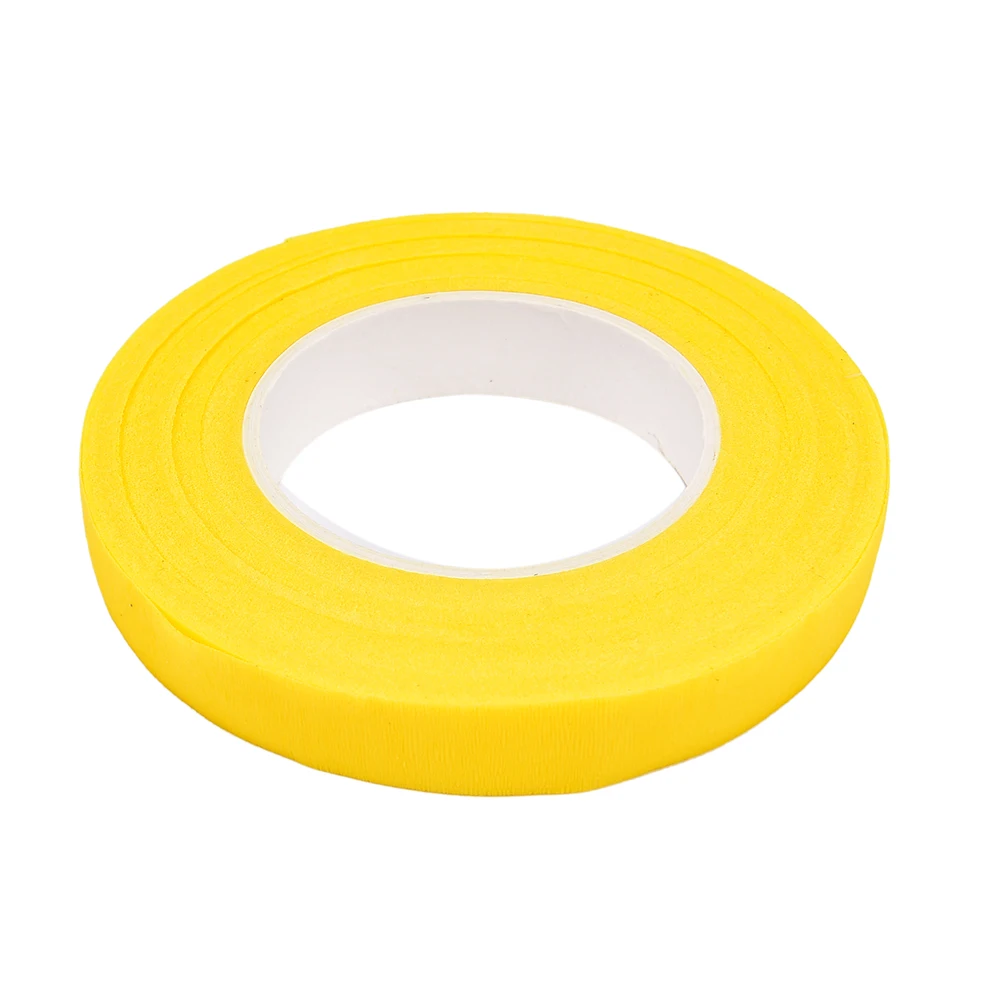 yellow Цветочная лента для ствола корсажи бутоньерка искусственный цветок тычинки обертывание флорист зеленые ленты Лидер продаж - Цвет: yellow