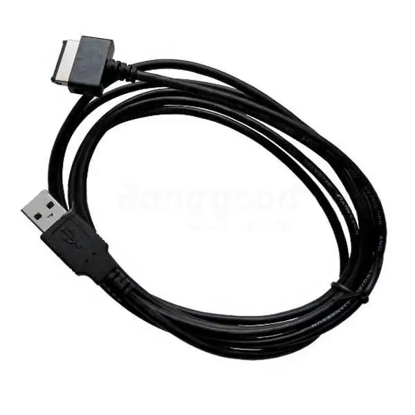 Deerfield Black USB Sync Data Cable For ASUS Eee Pad Transformer TF101RF Tablet |