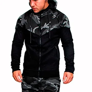 Новинка 2019, толстовка, кардиган на молнии, худи, мужской модный спортивный костюм, Мужская толстовка, худи, Мужская камуфляжная толстовка, свитшоты