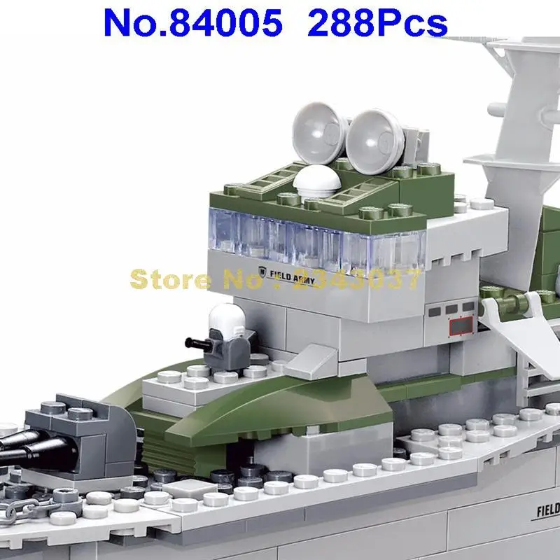 84005 288 шт. Детский конструктор военное оружие|building blocks|block blockmilitary building blocks |