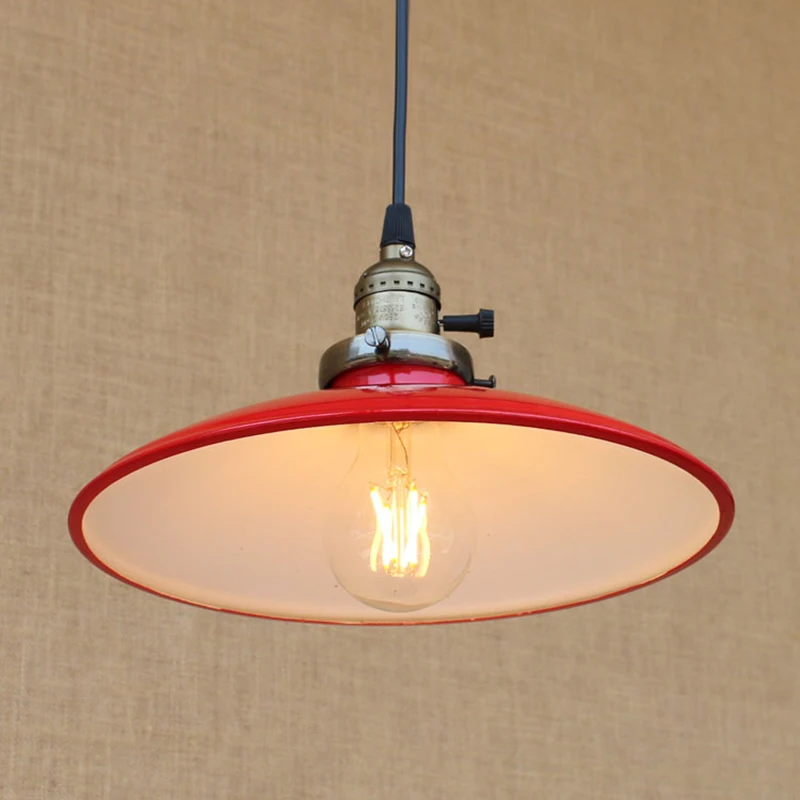 Современная светодиодсветодиодный цветная железная Подвесная лампа E27