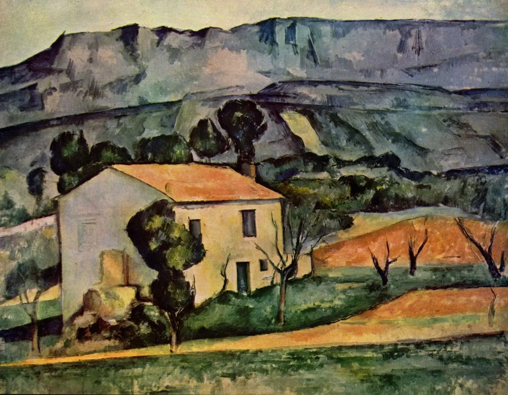 

100% картина маслом ручной работы на льняном холсте, семейная картина paul Cezanne, картина маслом s