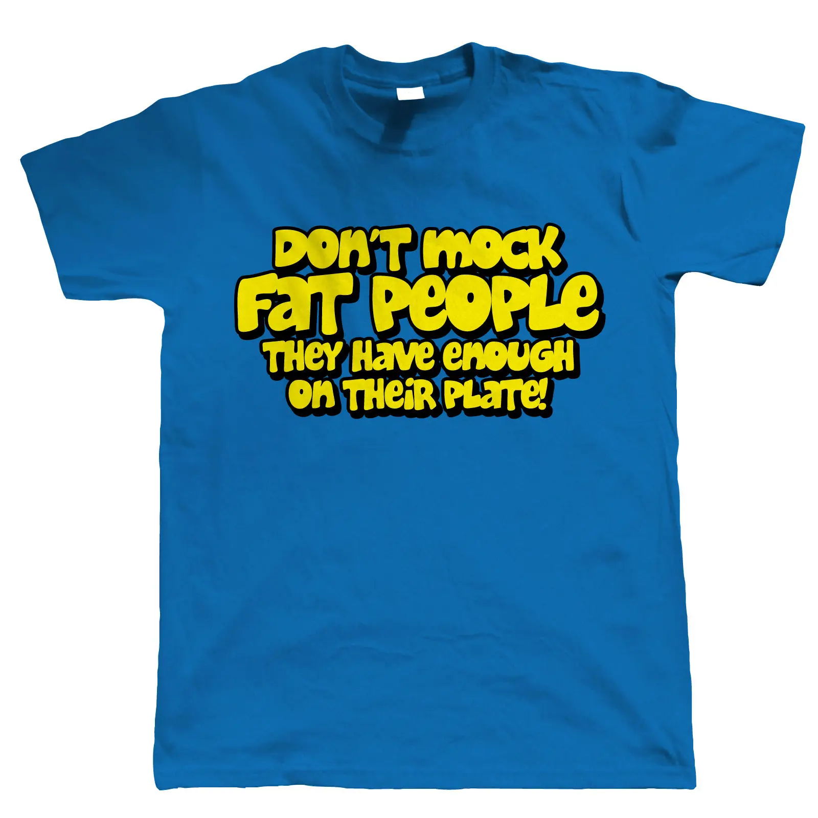 NO 'altura Imitacion Fat People Camiseta Divertida Hombre хипстерские футболки с короткими рукавами топы