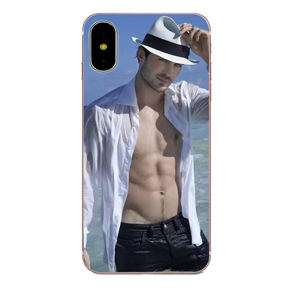 Мягкие чехлы для телефонов Ian Somerhalder Дневники вампира Galaxy J1 J2 J3 J330 J4 J5 J6 J7 J730 J8 2015 2016