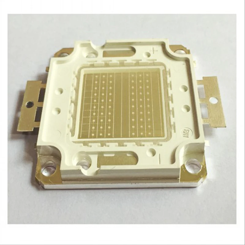 10 шт. Ультрафиолетовый светодиодный чип аквариум 50 Вт фиолетовый COB полный ватт