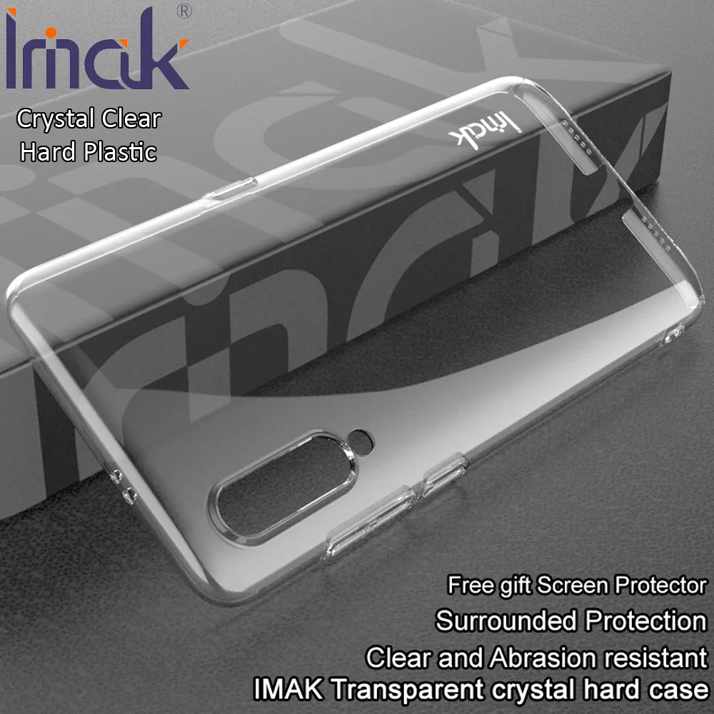 Imak Air кристально прозрачный чехол для Xiao mi 9 mi 9 Lite Жесткий пластиковый Чехол
