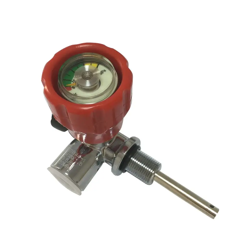 AC911 Scuba Pcp Valve 4500 Psi M18*1.5 Thread G5/8 Output For Airforce Condor Diving Tank High Pressure Cylinder Gas Station