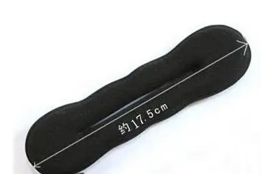 17 Волос кольцо заколки Hairdisk Магия для укладки волос фрикадельки глава резиновые клип аксессуары для волос для женщин 1 компл. = 2 шт - Цвет: 17