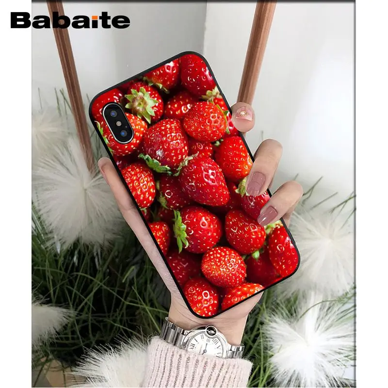 Babaite полный экран Фрукты красочные милые аксессуары для телефона чехол Apple iPhone 8 7 6
