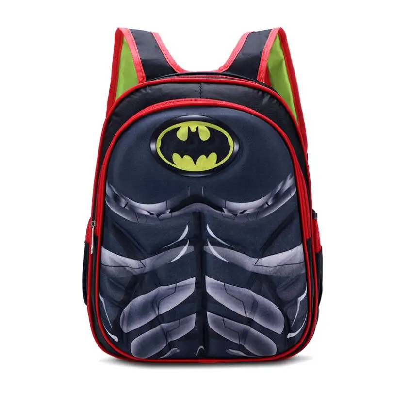 3D Человек паук Железный человек рюкзак школьные ранцы для мальчиков детей