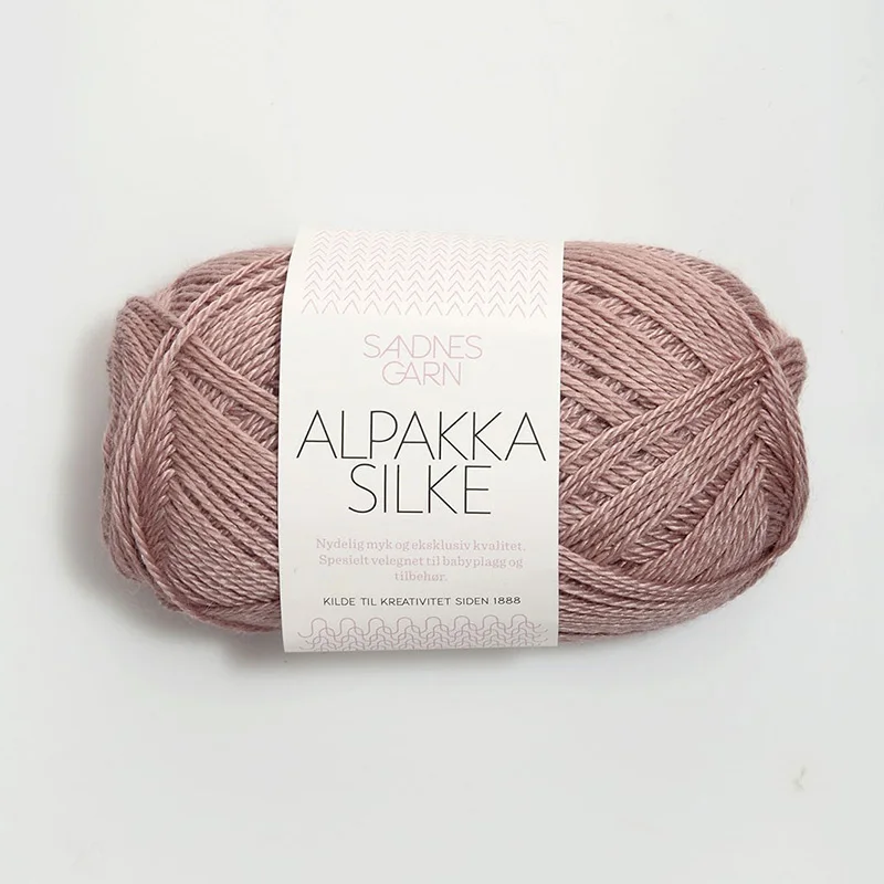 1*50 г мяч Sandnes Garn 70% alpakka 30% шелк смешанная пряжа ручной вязки пряжа шарф - Цвет: 4331