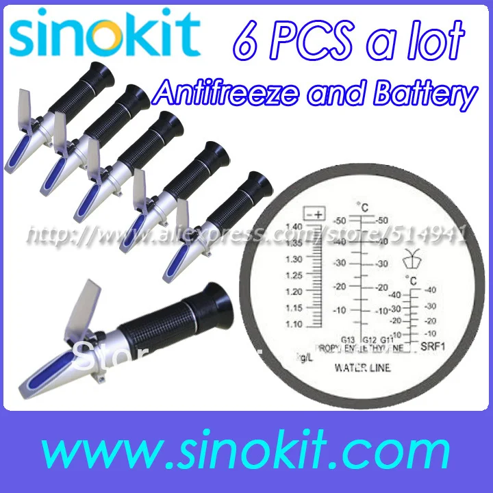 6 шт./партия Рефрактометр этиленгликоля | Инструменты