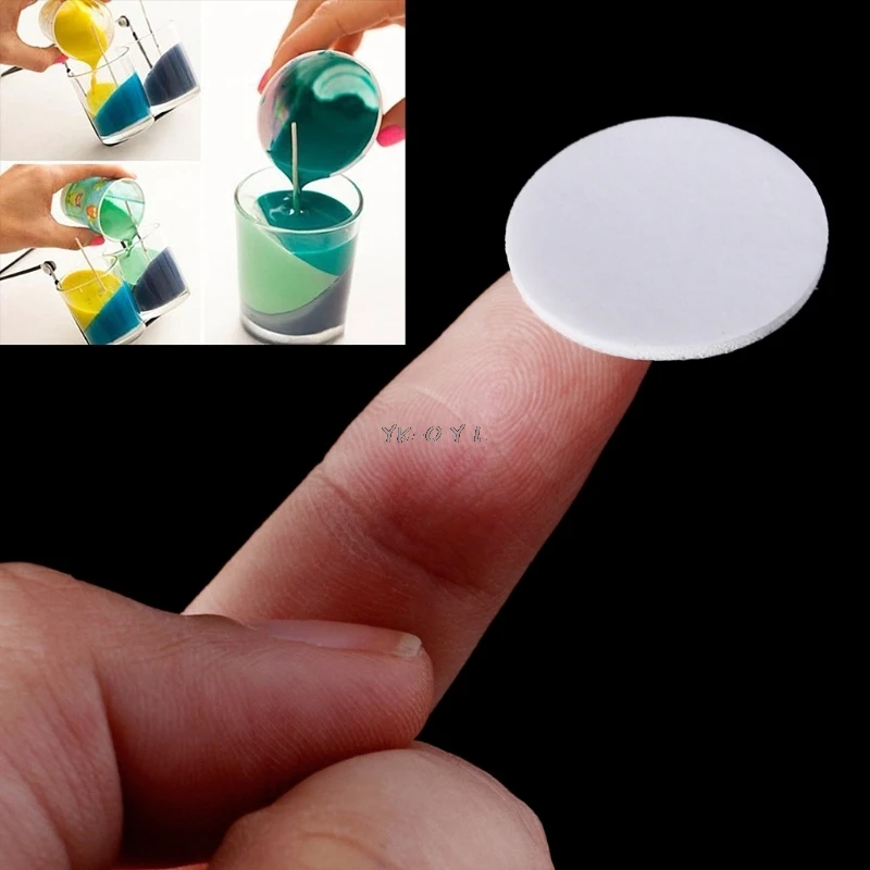 20 шт. наклейки для фитиля двухсторонние пенопластовые клейкие точки