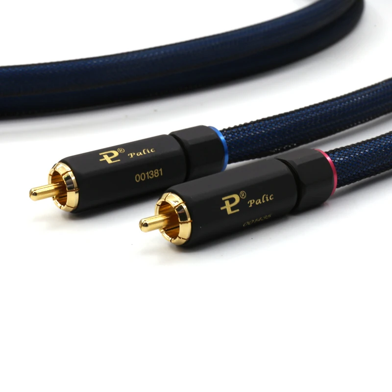 0 5 M 3Mpailiccs Позолоченный разъем RCA Audiocrast A10 G5 посеребренный соединительный кабель