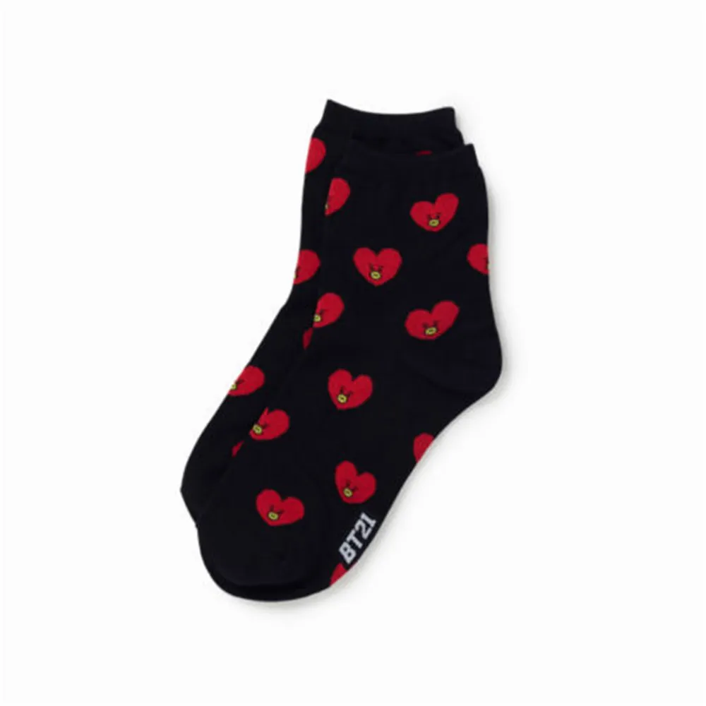 7 шт. новые Kpop BTS Bangtan мальчики BT21 TATA COOKY CHIMMY same милые теплые хлопковые тапочки с