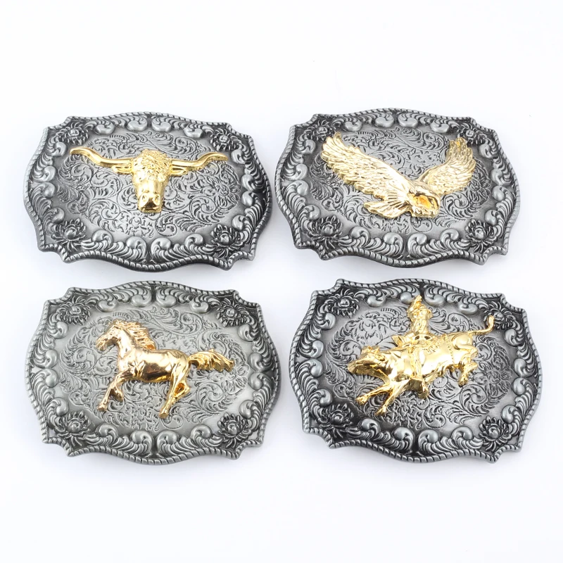 

Animal belt buckle eagle tauren horse modelling leisure leather belt restoring ancient ways