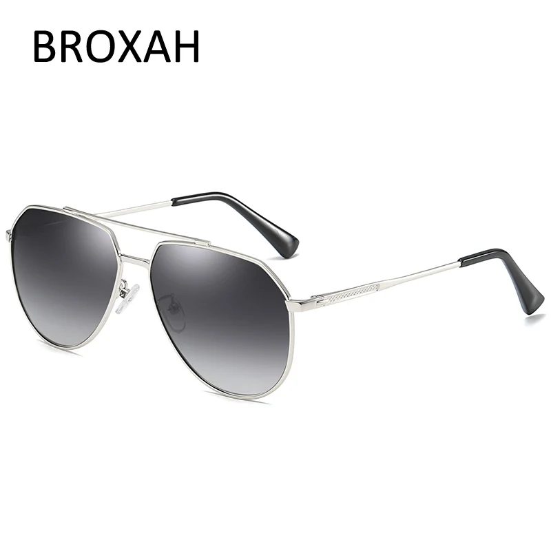 Винтаж Для мужчин s Металлические поляризованные солнцезащитные очки 2019