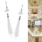 10 шт., люстра из прозрачного стекла, 38 мм + 14 мм