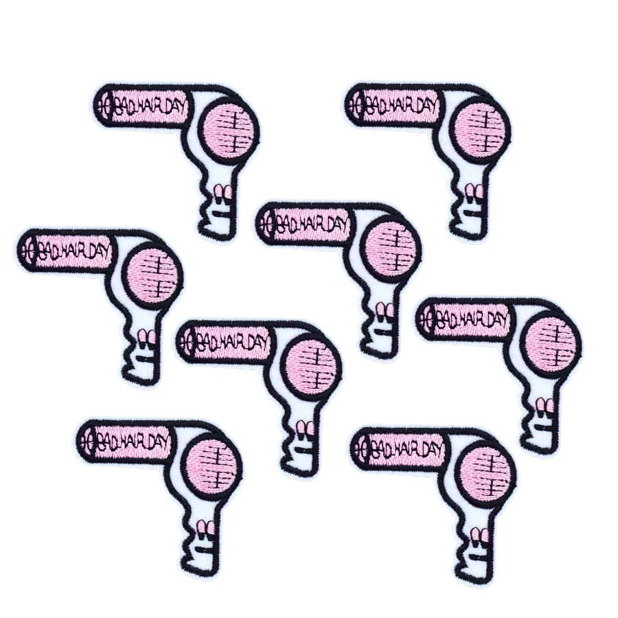 10 шт. вышитые наклейки для сушки волос | Дом и сад