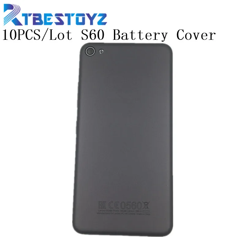 RTBESTOYZ 10 шт./лот задняя крышка аккумулятора + кнопки для Lenovo S60 T/W/A чехол телефона