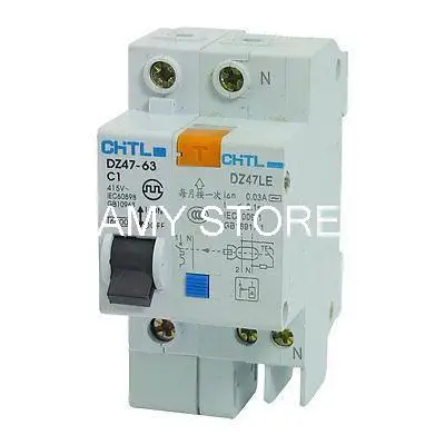 

AC 415V 63A 1P Electric Overload Protection Earth Leakage Circuit Breaker