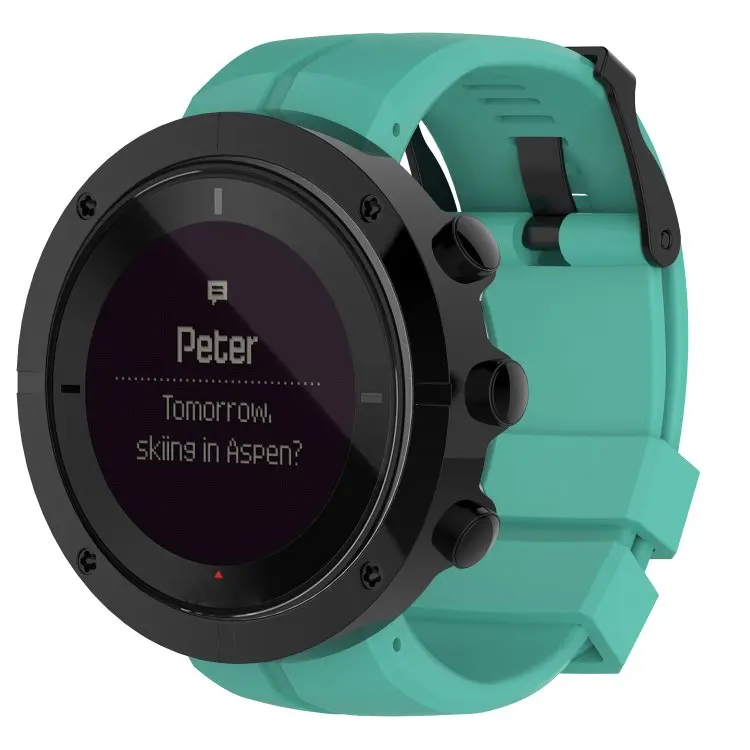 Силиконовый ремешок для часов Suunto Kailash 7R, ремешок для наручных часов на открытом воздухе, браслет для серий Suunto Kailash, браслет для размещения