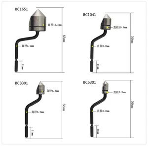 Инструмент для снятия фаски, лезвие для обрезки, нож с потайной головкой, BC6301, BC8301, BC1041, BC1651