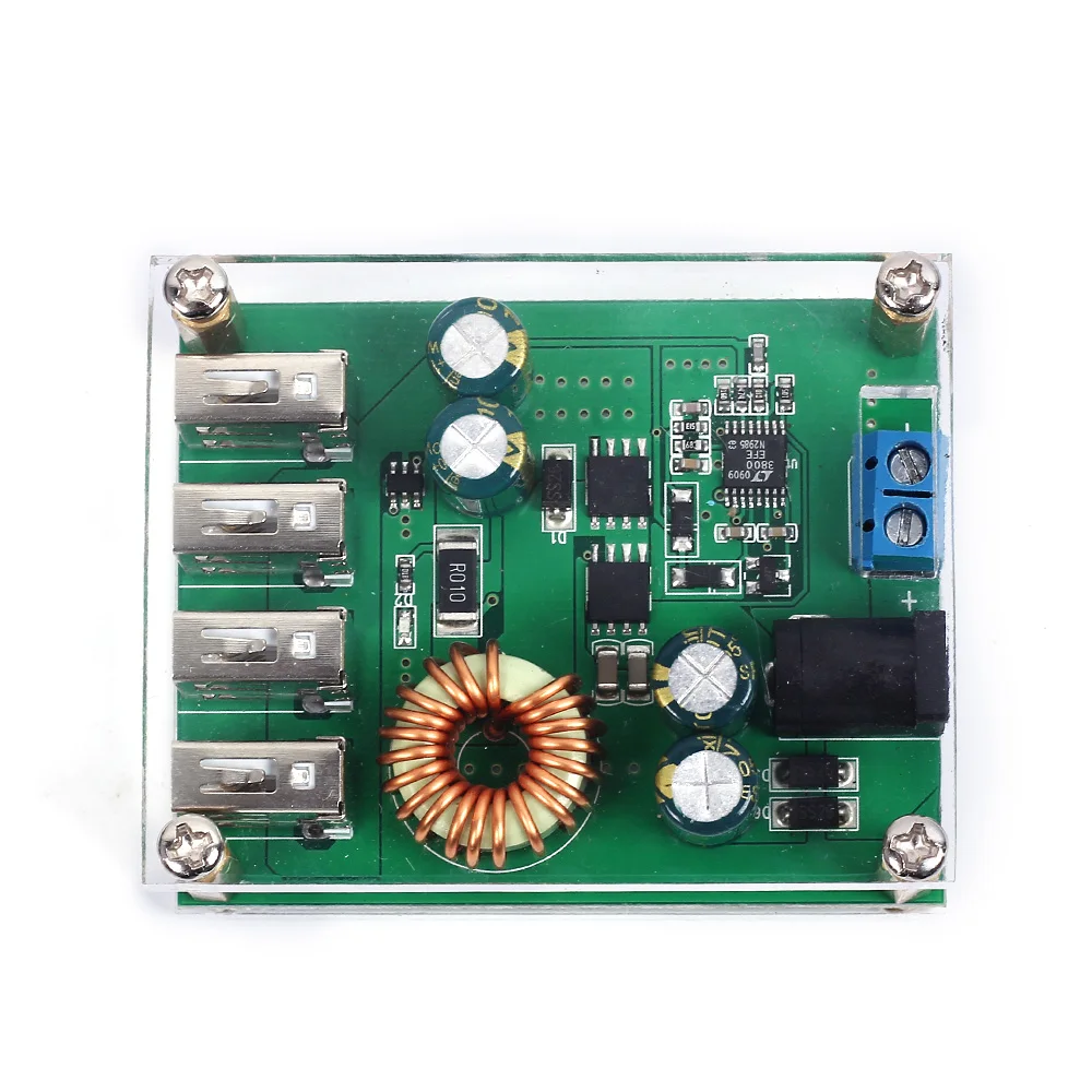 DC понижающий модуль питания USB понижающая плата преобразователя 3A 5A 9V 12V 24V 36V 48V 60V