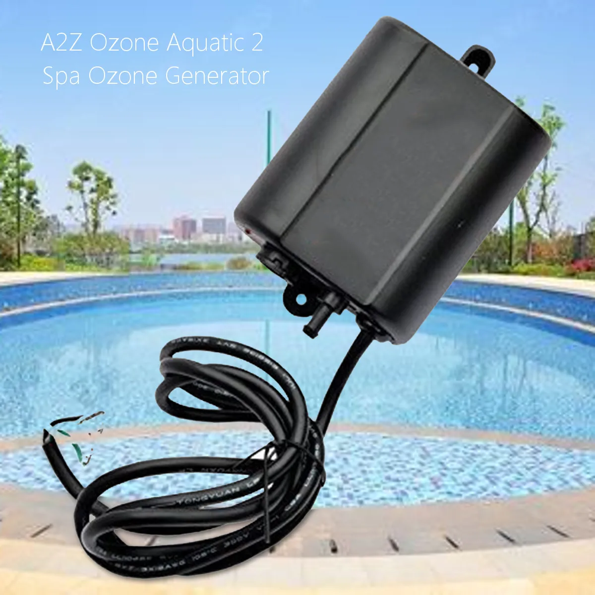3 Вт 100 250VAC 300 мг/ч A2Z Ozone водный 2 спа генератор озона очиститель воздуха|aquatic|purifier |
