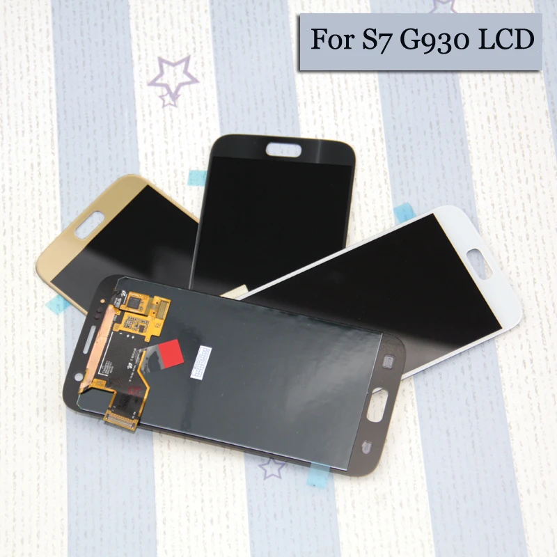 ЖК дисплей для телефона Samsung GALAXY S7 G930 G930F G930A G930V G930T AMOLED сенсорный экран|Сенсорные